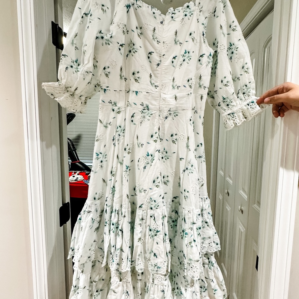 Jessakae-woodland dress-white-xl-sold out on site - Picture 2 of 2